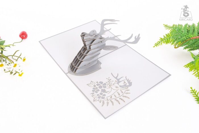 silver-christmas-deer-pop-up-card-02