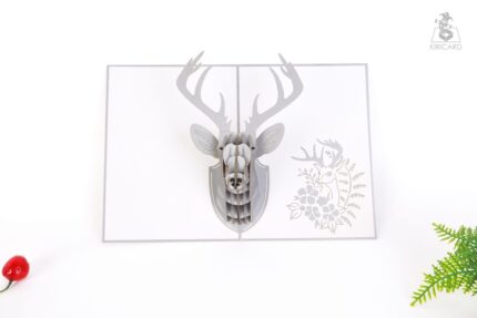 silver-christmas-deer-pop-up-card-04