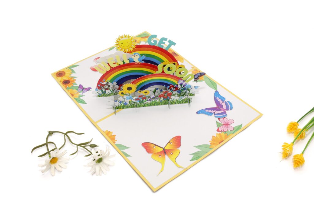 Get Well Soon Pop Up Card - Kiricard
