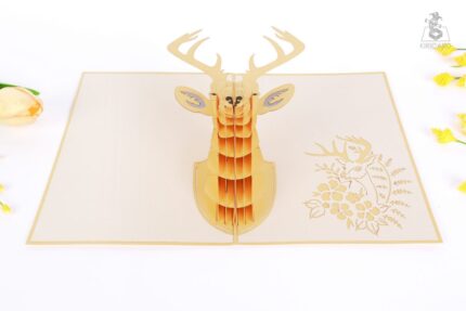 golden-christmas-deer-pop-up-card-04