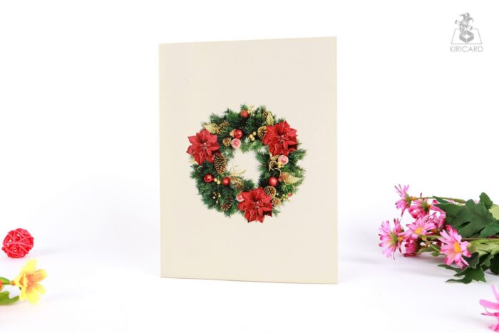poinsettia-flowers-wreath-pop-up-card-01