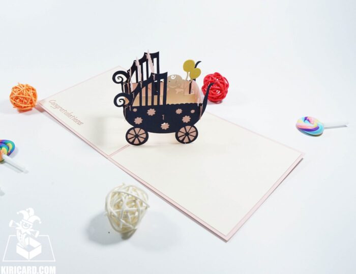 pink-navy-baby-stroller-pop-up-card-01