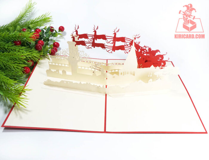 santa-sleigh-reindeer-pop-up-card-02