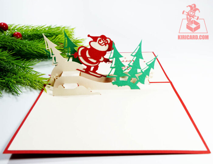 santa-snowboarding-pop-up-card-01