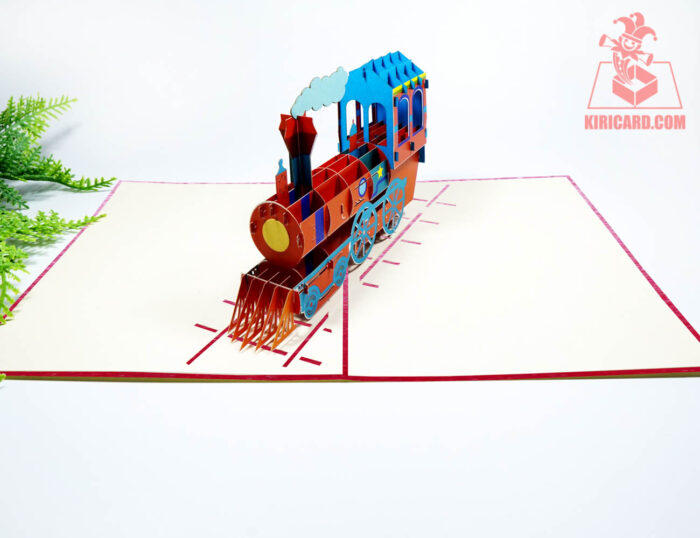 red-train-pop-up-card-03