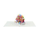 Deluxe Happy Birthday Pop Up Card Red - Image 4