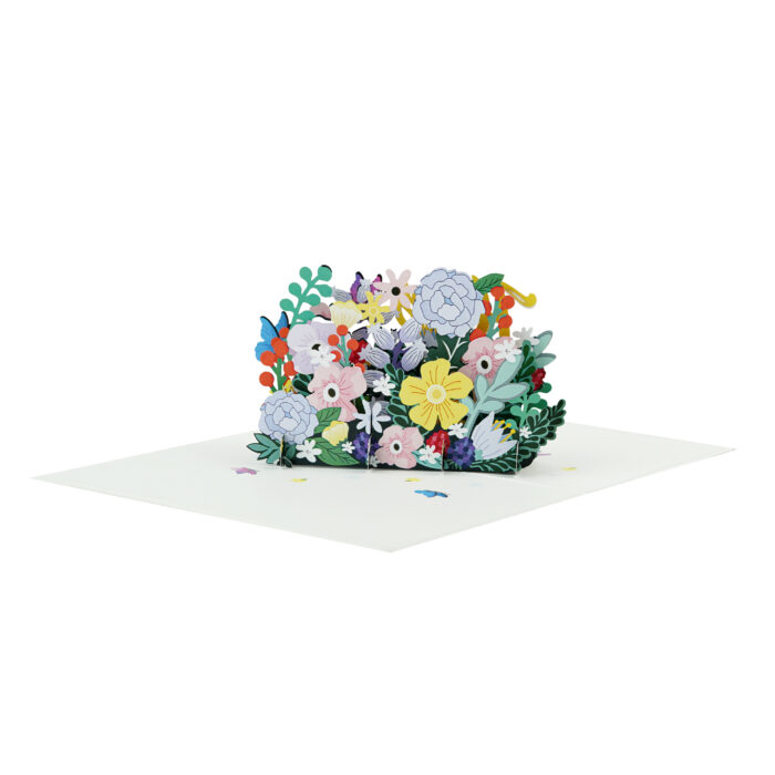 Deluxe Happy Birthday Flower Pop Up Card - Image 7