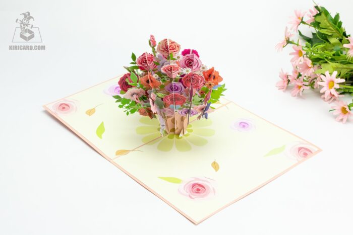 pastel-rose-vase-pop-up-card-Pink Cover-03