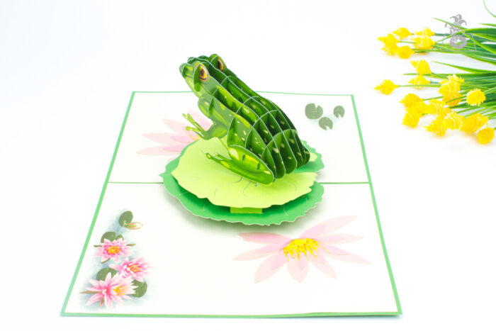 green-frog-pop-up-card-02
