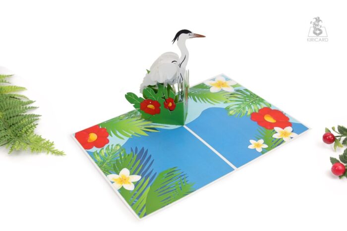 egret-in-florida-pop-up-card-03