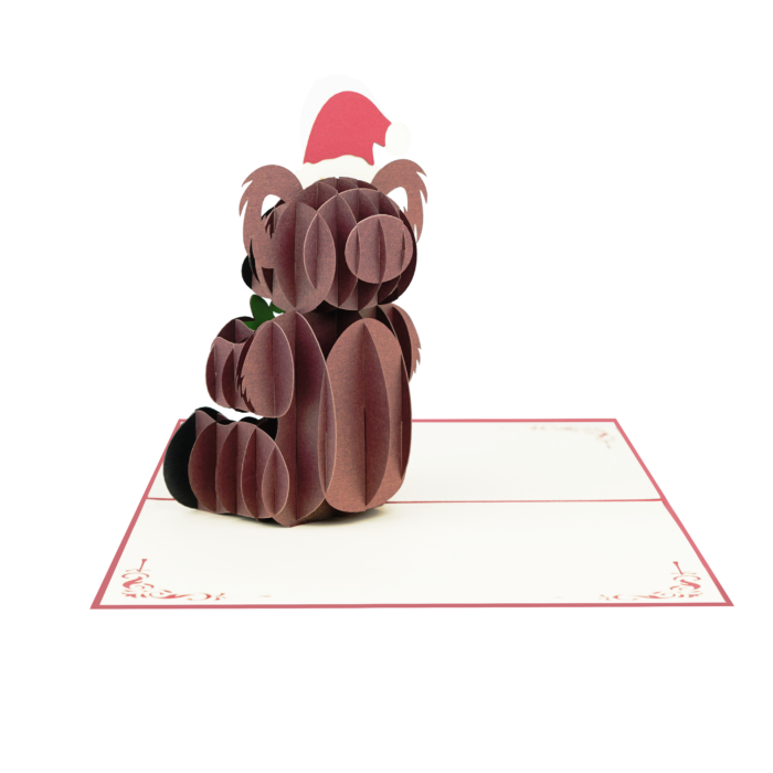Christmas Koala Pop Up Card - Image 6