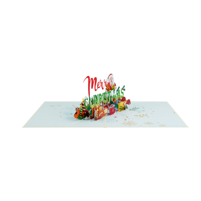 Merry Christmas Pop Up Card - Image 5