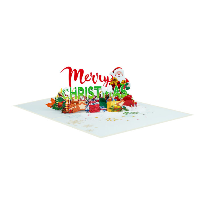 Merry Christmas Pop Up Card - Image 6