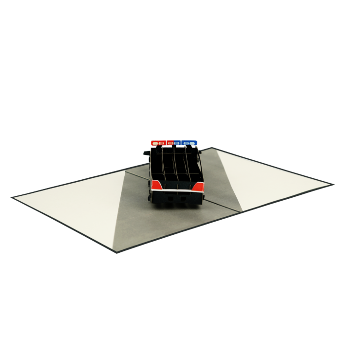Police car Pop Up Card - Image 4