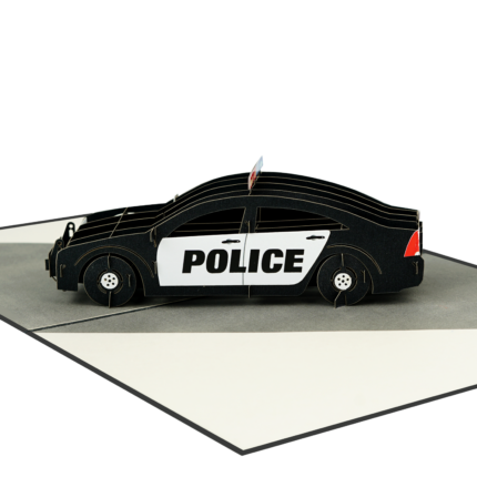 Police car Pop Up Card