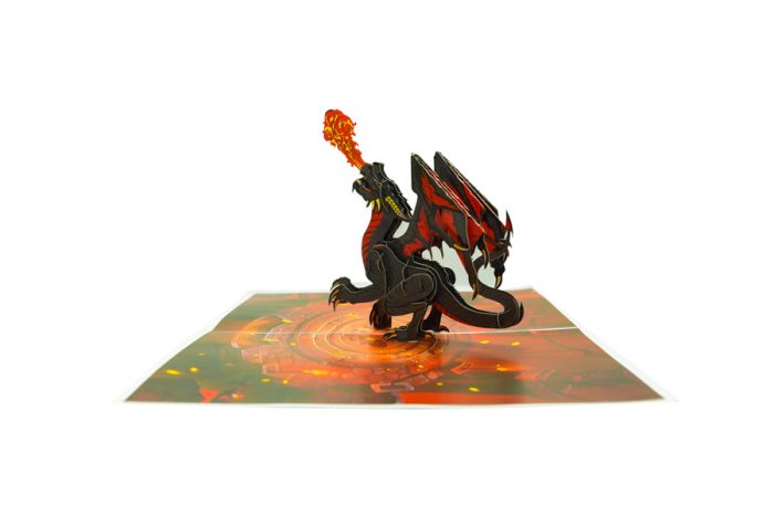 red-fire-breathing dragon pop-up-card-04