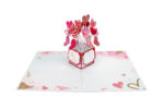 Heart Balloon Valentine Box Pop Up Card - Image 5