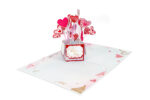 Heart Balloon Valentine Box Pop Up Card - Image 4