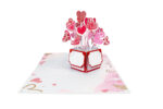 Heart Balloon Valentine Box Pop Up Card - Image 3