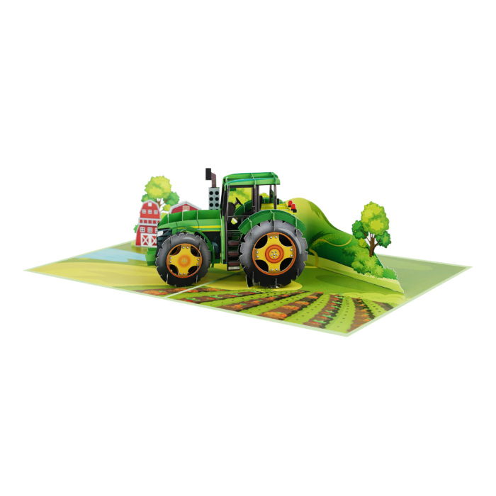 Farm Tractor Pop-up Card - Image 5