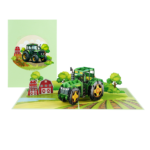 Farm Tractor Pop-up Card - Image 2
