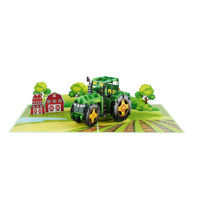 Farm Tractor Pop-up Card - Image 4