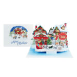 Gingerbread Town Pop-Up Card - Image 2
