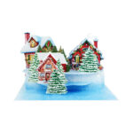 Gingerbread Town Pop-Up Card - Image 6
