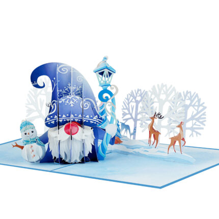 Gnomes (Blue Cover) Pop-Up Card