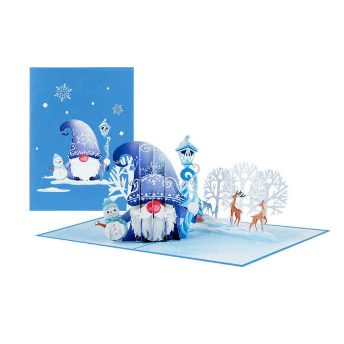 Gnomes (Blue Cover) Pop-Up Card - Image 2