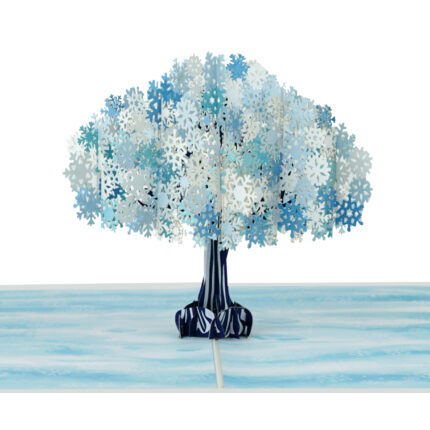 Snowflake Tree Pop-Up Card