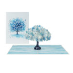 Snowflake Tree Pop-Up Card - Image 2
