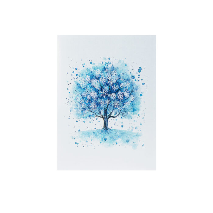 Snowflake Tree Pop-Up Card - Image 3