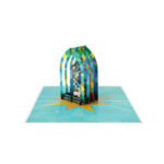 Stained Glass Nativity Pop-Up Card - Image 4