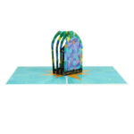 Stained Glass Nativity Pop-Up Card - Image 6