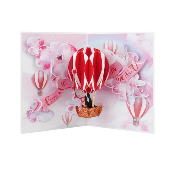 Love Is In The Air Pop-Up Card - Image 7