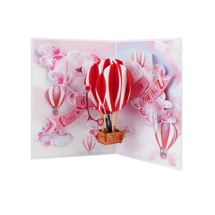 Love Is In The Air Pop-Up Card - Image 4