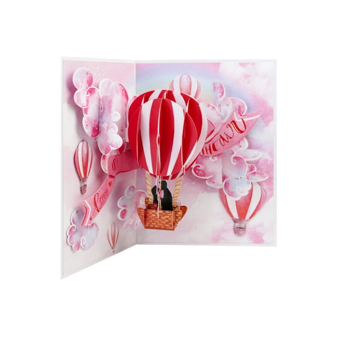 Love Is In The Air Pop-Up Card - Image 6
