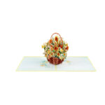 Daffodils Basket Pop-up Card - Image 5