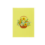 eco-friendly pop-up flower greeting card