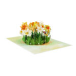 Daffodils with Robin Pop-up Card - Image 7