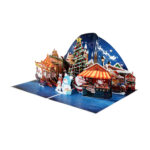 Christmas Night Pop-up Card - Image 5