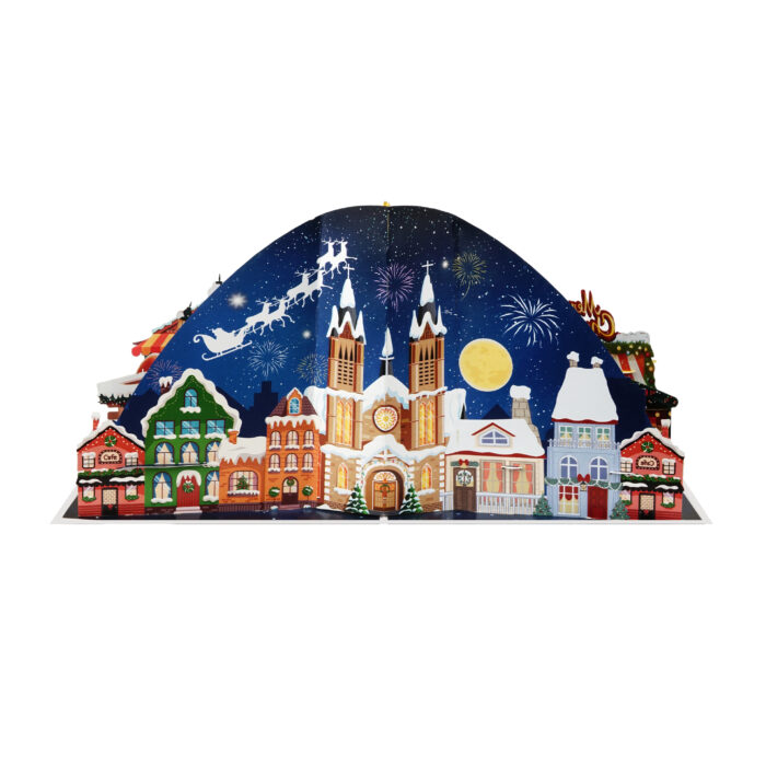 Christmas Night Pop-up Card - Image 8