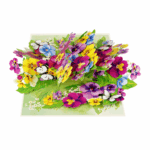 Pansy Flower Pop-up Card - Image 6