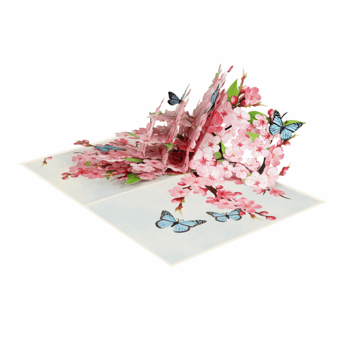 Cherry Blossom with Butterflies - Image 8
