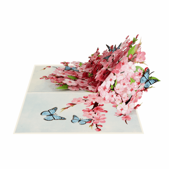 Cherry Blossom with Butterflies - Image 6