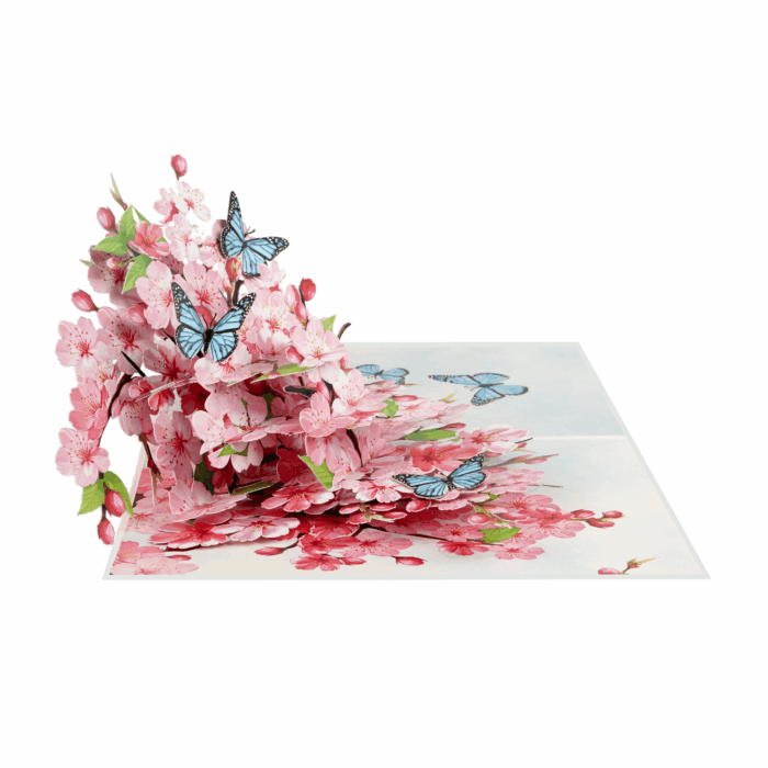 Cherry Blossom with Butterflies - Image 5