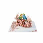 Lovebirds Couple Pop-up Card - Image 5
