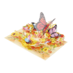 Autumn Butterfly Garden Pop-up Card - Image 4