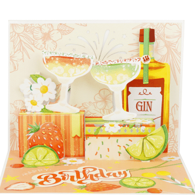 musical birthday pop-up card